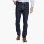 Apparel Dark Wash XB6RX405 Johnston & Murphy Men Denim Jeans