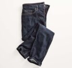 Apparel Dark Wash XB6RX405 Johnston & Murphy Men Denim Jeans - Image 3