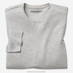 Apparel Gray Heather XB6RX686 Johnston & Murphy Men Essential Long-Sleeve Tee