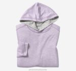 Apparel Gray/Lavender XB6RX582 Johnston & Murphy Men Reversible Knit Hoodie - Image 2
