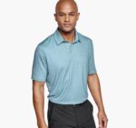 Apparel Green Stacked Triangle XB6RX598 Johnston & Murphy Men XC4 Print Performance Polo