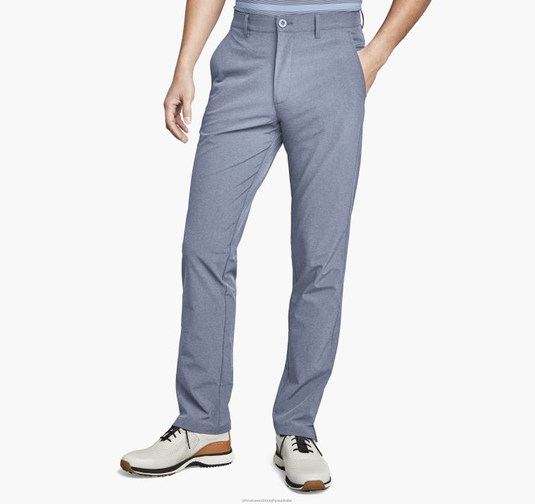 apparel_heather_blue_xb6rx461_johnston_murphy_men_xc4_performance_pants.jpg Apparel Heather Blue XB6RX461 Johnston & Murphy Men XC4 Performance Pants - Image 1