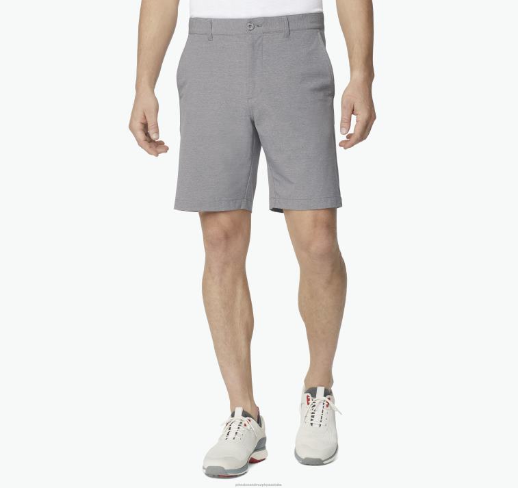 Apparel Heather Gray XB6RX426 Johnston & Murphy Men XC4 Performance Shorts - Image 1