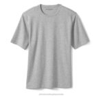 Apparel Heather Gray XB6RX676 Johnston & Murphy Men Essential Tee - Image 2