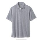 Apparel Indigo XB6RX511 Johnston & Murphy Men Vintage Slub Polo - Image 2