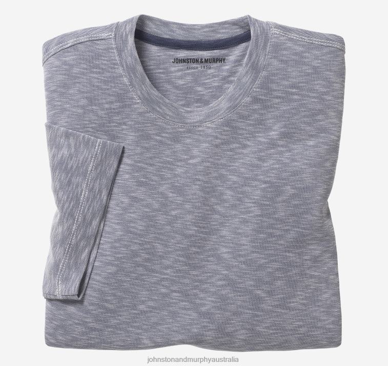apparel_indigo_xb6rx748_johnston_murphy_men_vintage_slub_crewneck_tee.jpg Apparel Indigo XB6RX748 Johnston & Murphy Men Vintage Slub Crewneck Tee - Image 1