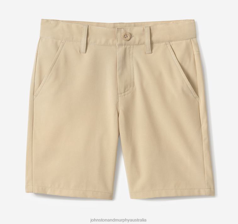 apparel_khaki_xb6rx1439_johnston_murphy_boy_boys_xc4_performance_shorts.jpg Apparel Khaki XB6RX1439 Johnston & Murphy Boy Boys XC4 Performance Shorts - Image 1