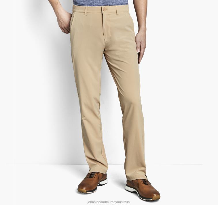 apparel_khaki_xb6rx459_johnston_murphy_men_xc4_performance_pants.jpg Apparel Khaki XB6RX459 Johnston & Murphy Men XC4 Performance Pants - Image 1