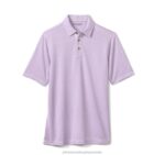 Apparel Lavender XB6RX443 Johnston & Murphy Men Vintage Slub Polo - Image 2