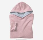 Apparel Light Blue/Pink XB6RX630 Johnston & Murphy Men Reversible Knit Hoodie - Image 2