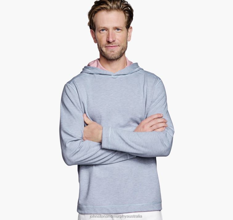apparel_light_blue_pink_xb6rx630_johnston_murphy_men_reversible_knit_hoodie.jpg Apparel Light Blue/Pink XB6RX630 Johnston & Murphy Men Reversible Knit Hoodie - Image 1