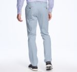 Apparel Light Blue XB6RX811 Johnston & Murphy Men Washed Chinos - Image 2
