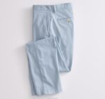 Apparel Light Blue XB6RX811 Johnston & Murphy Men Washed Chinos - Image 3
