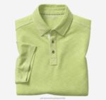 Apparel Lime XB6RX467 Johnston & Murphy Men Vintage Slub Polo