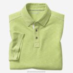 Apparel Lime XB6RX467 Johnston & Murphy Men Vintage Slub Polo