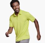 Apparel Lime XB6RX665 Johnston & Murphy Men XC4 Solid Performance Polo