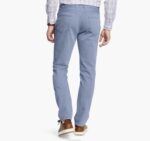 Apparel Medium Blue XB6RX688 Johnston & Murphy Men Overdyed Jeans - Image 2