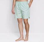 Apparel Mint Solid XB6RX625 Johnston & Murphy Men Swim Shorts
