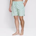 Apparel Mint Solid XB6RX625 Johnston & Murphy Men Swim Shorts