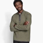 Apparel Moss/Gray Heather XB6RX766 Johnston & Murphy Men Reversible Quarter-Snap