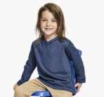 Apparel Navy/Brown XB6RX1430 Johnston & Murphy Boy Boys Reversible V-Neck