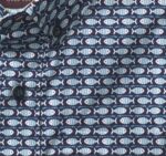 Apparel Navy Fish XB6RX1413 Johnston & Murphy Boy Boys Short-Sleeve Printed Shirt - Image 2
