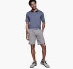 Apparel Navy/Gray Stripe XB6RX412 Johnston & Murphy Men XC4 Performance Polo - Image 5