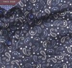 Apparel Navy Paisley XB6RX1427 Johnston & Murphy Boy Boys Long-Sleeve Printed Shirt - Image 2