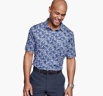 Apparel Navy Paisley XB6RX620 Johnston & Murphy Men XC4 Print Performance Polo