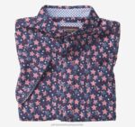 Apparel Navy Patriotic XB6RX1410 Johnston & Murphy Boy Boys Short-Sleeve Printed Shirt