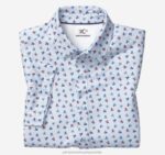 Apparel Navy Skull XB6RX469 Johnston & Murphy Men XC4 Performance Shirt