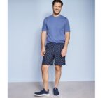 Apparel Navy Skull XB6RX549 Johnston & Murphy Men Swim Shorts - Image 5