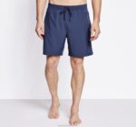 Apparel Navy Solid XB6RX495 Johnston & Murphy Men Swim Shorts