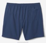 Apparel Navy Solid XB6RX840 Johnston & Murphy Men Swim Shorts - Image 4
