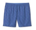 Apparel Navy Swimming Shark XB6RX442 Johnston & Murphy Men Swim Shorts - Image 3