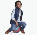 Apparel Navy XB6RX1428 Johnston & Murphy Boy Boys Quilted Vest - Image 2