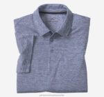 Apparel Navy XB6RX444 Johnston & Murphy Men XC4 Solid Performance Polo - Image 4