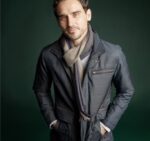 Apparel Navy XB6RX710 Johnston & Murphy Men Perforated Quilted Jacket - Image 4