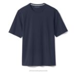 Apparel Navy XB6RX758 Johnston & Murphy Men Essential Tee - Image 2