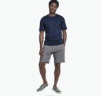 Apparel Navy XB6RX758 Johnston & Murphy Men Essential Tee - Image 3