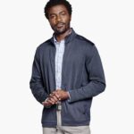 Apparel Navy XB6RX774 Johnston & Murphy Men Everyday Full-Zip