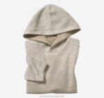 Apparel Oatmeal/Light Gray XB6RX1375 Johnston & Murphy Boy Boys Reversible Solid Hoodie - Image 2