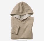 Apparel Oatmeal/Light Gray XB6RX1375 Johnston & Murphy Boy Boys Reversible Solid Hoodie