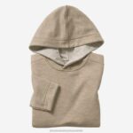 Apparel Oatmeal/Light Gray XB6RX1375 Johnston & Murphy Boy Boys Reversible Solid Hoodie