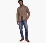 Apparel Oatmeal XB6RX877 Johnston & Murphy Unisex Shawl-Collar Cardigan - Image 2