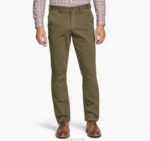 Apparel Olive XB6RX812 Johnston & Murphy Men Washed Chinos