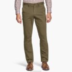 Apparel Olive XB6RX812 Johnston & Murphy Men Washed Chinos