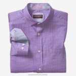Apparel Pink Diamond Circle XB6RX550 Johnston & Murphy Men Printed Cotton Shirt