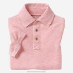 Apparel Pink XB6RX1450 Johnston & Murphy Boy Boys Vintage Slub Polo