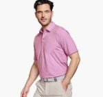 Apparel Pink XB6RX547 Johnston & Murphy Men XC4 Solid Performance Polo
